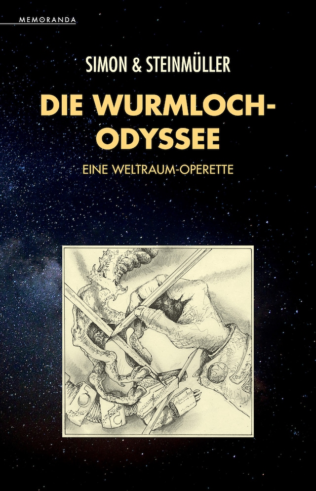 Boekomslag van Die Wurmloch-Odyssee