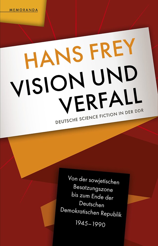 Buchcover für Vision und Verfall