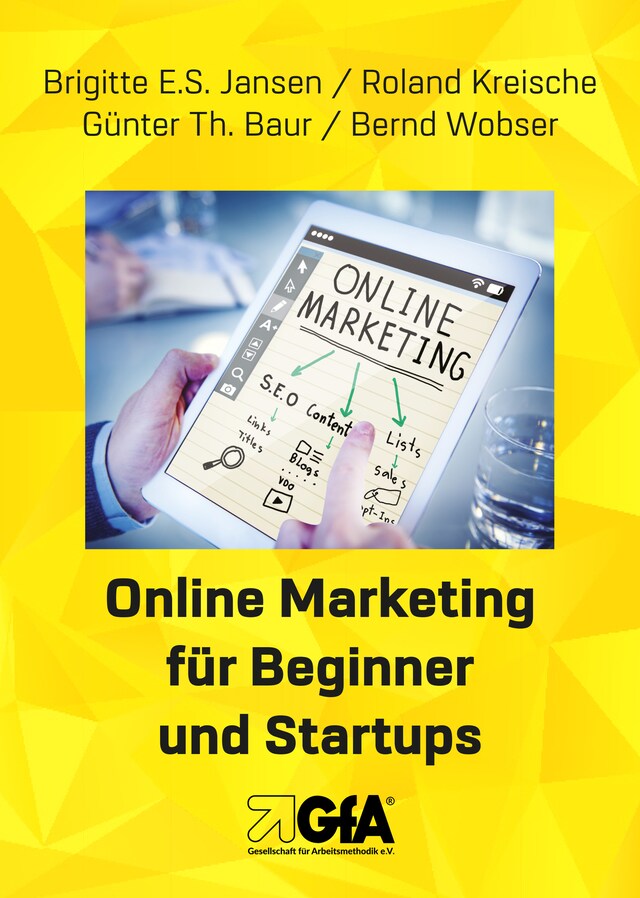 Kirjankansi teokselle Online Marketing für Beginner und Startups