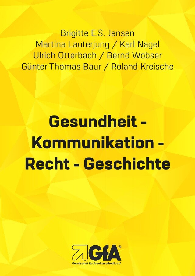 Book cover for Gesundheit - Kommunikation - Recht - Geschichte