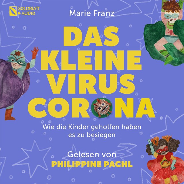 Book cover for Das kleine Virus Corona