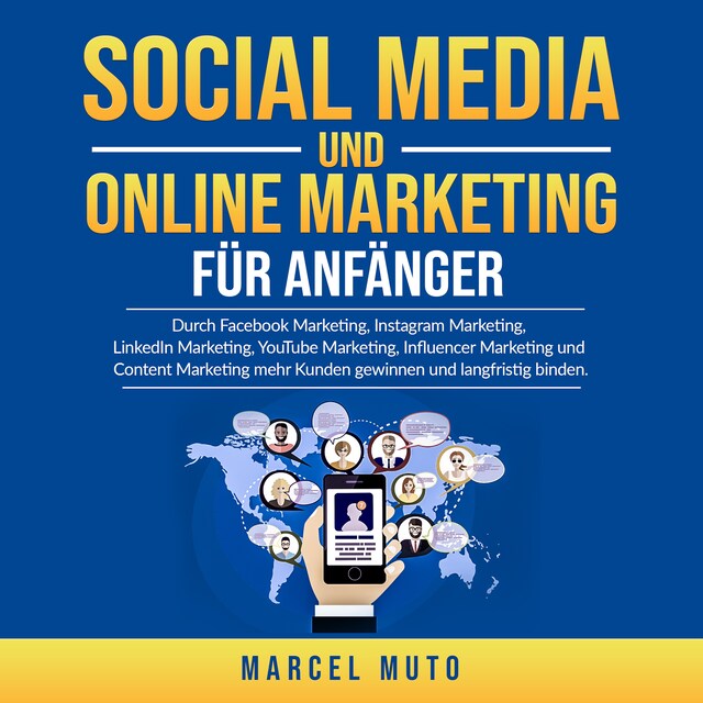 Couverture de livre pour Social Media und Online Marketing für Anfänger