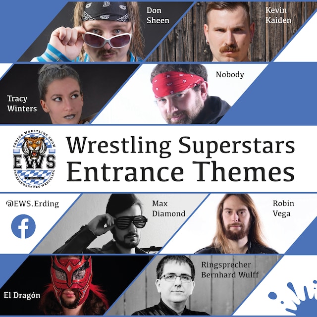 Okładka książki dla EWS Wrestling Superstars Entrance Themes