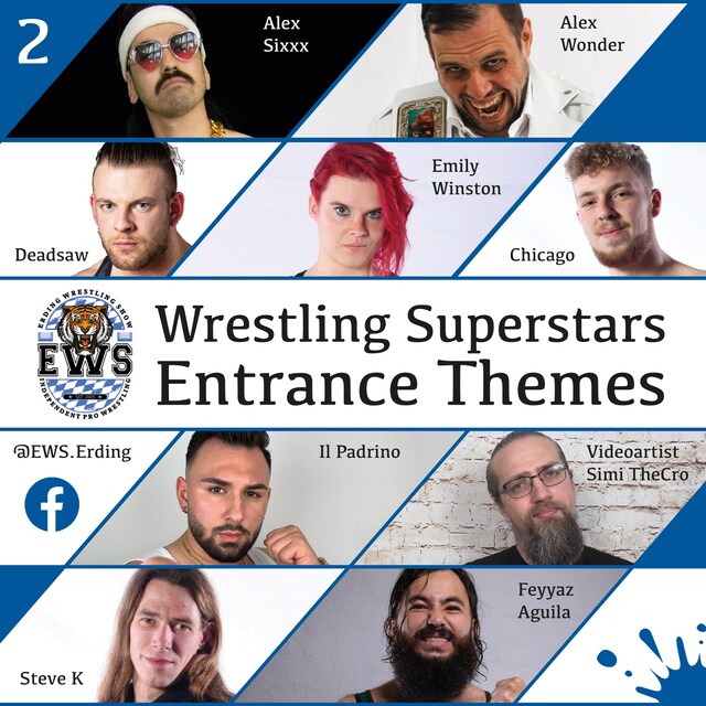 Book cover for Wrestling Superstars Entrance Themes 2