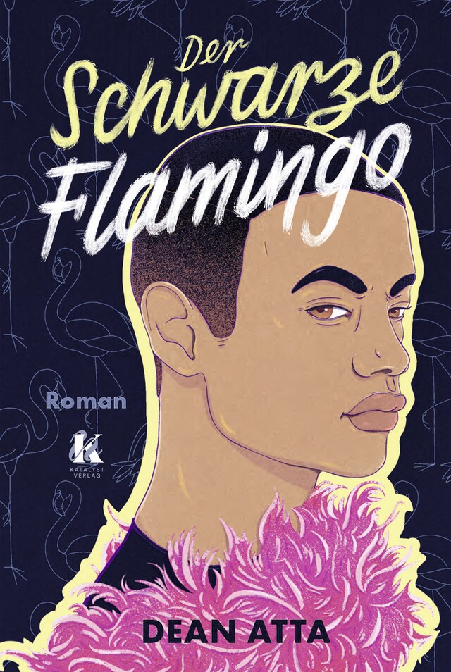 Kirjankansi teokselle Der Schwarze Flamingo