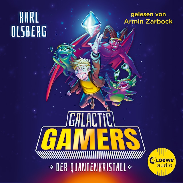 Book cover for Galactic Gamers (Band 1) - Der Quantenkristall