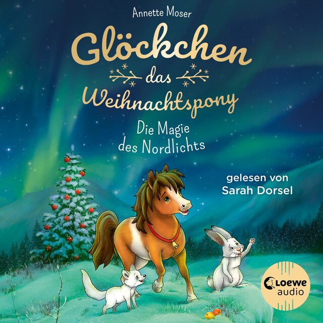 Buchcover für Glöckchen, das Weihnachtspony (Band 3) - Die Magie des Nordlichts