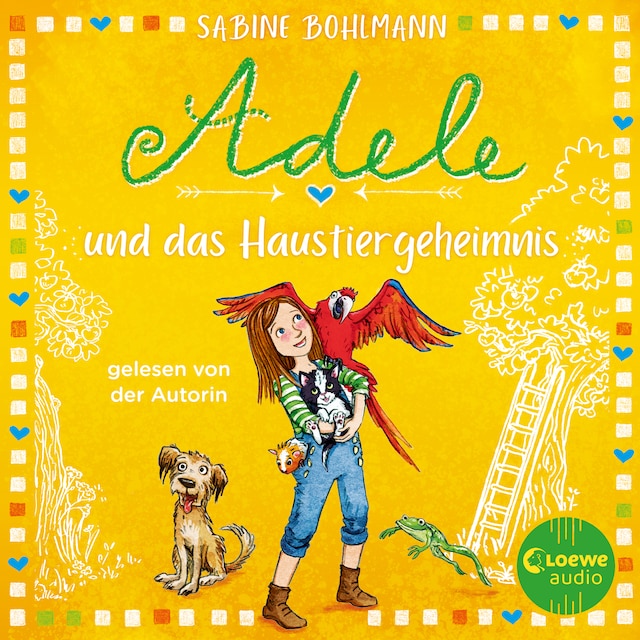 Book cover for Adele und das Haustiergeheimnis
