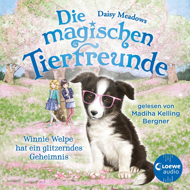 Book cover for Die magischen Tierfreunde (Band 10) - Winnie Welpe hat ein glitzerndes Geheimnis