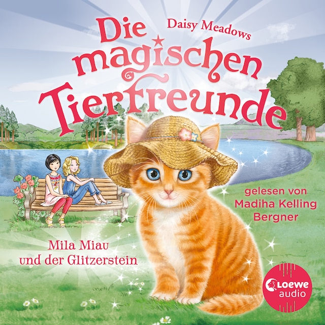 Book cover for Die magischen Tierfreunde (Band 12) - Mila Miau und der Glitzerstein