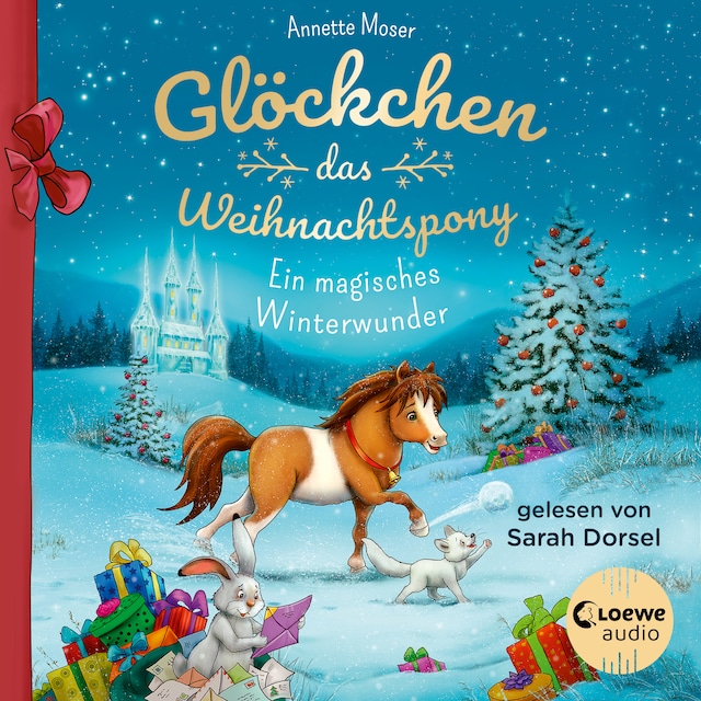 Copertina del libro per Glöckchen, das Weihnachtspony - Ein magisches Winterwunder