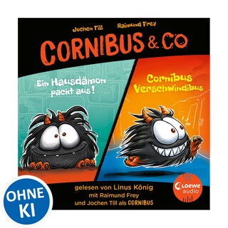 Luzifer junior präsentiert: Cornibus & Co. - Hörspiele zu Band 1+2 als Hörbuch