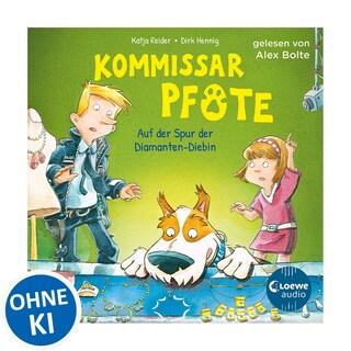 Kommissar Pfote (Band 2) - Auf der Spur der Diamanten-Diebin als Hörbuch