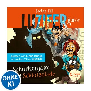Luzifer Junior (Band 14) - Schurkenjagd und Schlotzolade als Hörbuch
