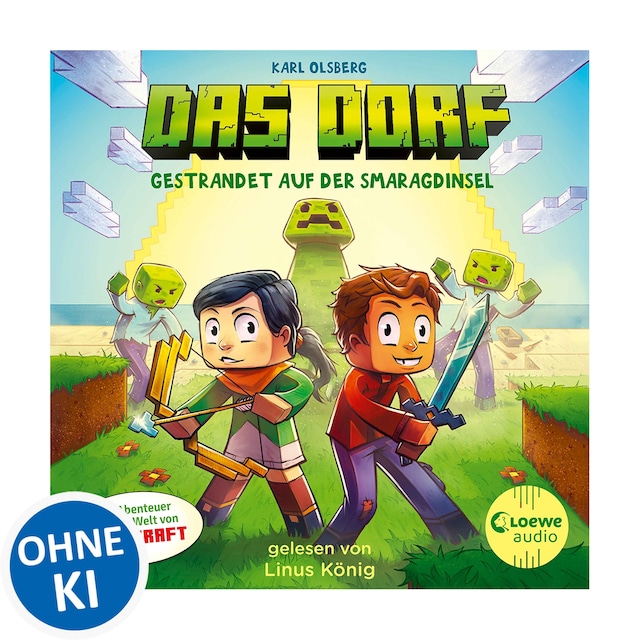 Buchcover für Das Dorf 1 - Gestrandet auf der Smaragdinsel
