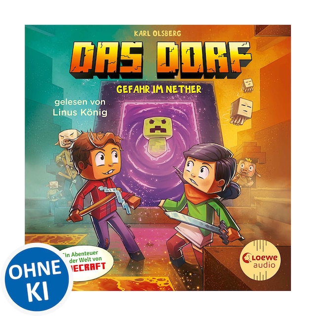 Buchcover für Das Dorf 2 - Gefahr im Nether