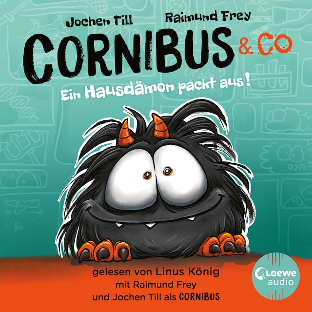 Okładka książki dla Luzifer junior präsentiert: Cornibus & Co. 1 - Ein Hausdämon packt aus!