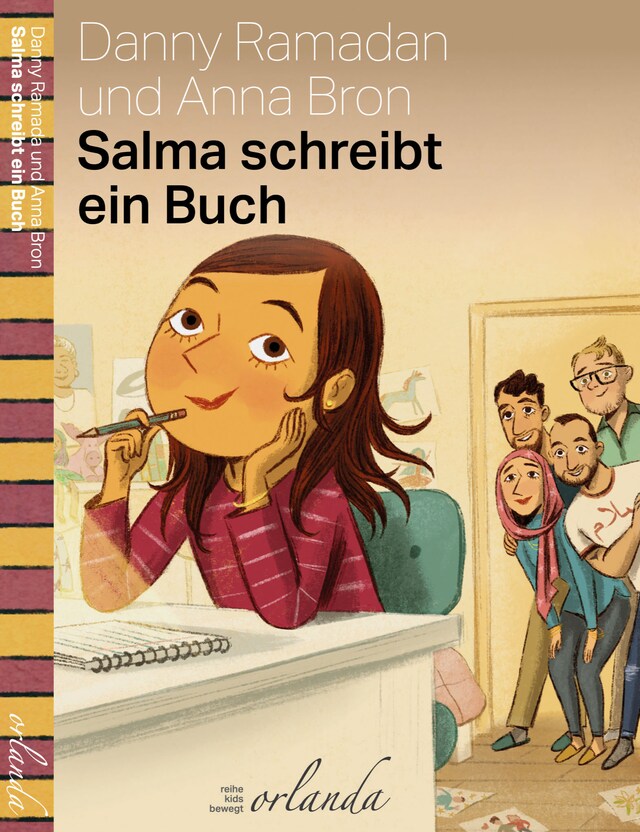 Book cover for Salma schreibt ein Buch