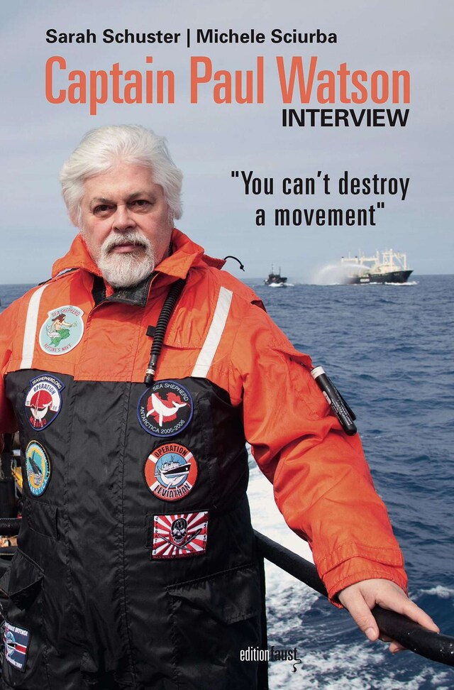 Buchcover für Captain Paul Watson Interview