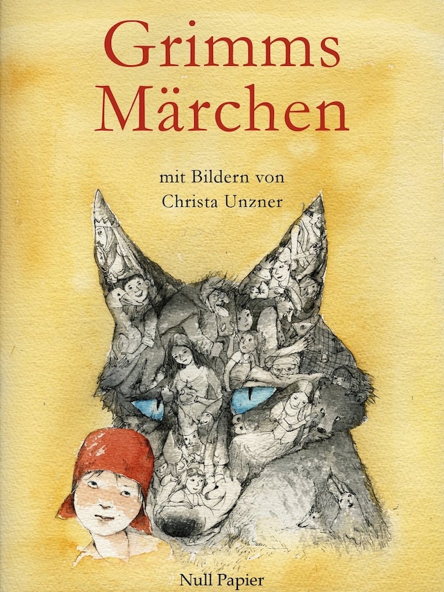 Book cover for Grimms Märchen - Illustriertes Märchenbuch
