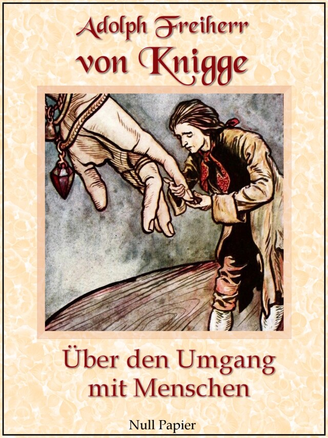 Buchcover für Über den Umgang mit Menschen