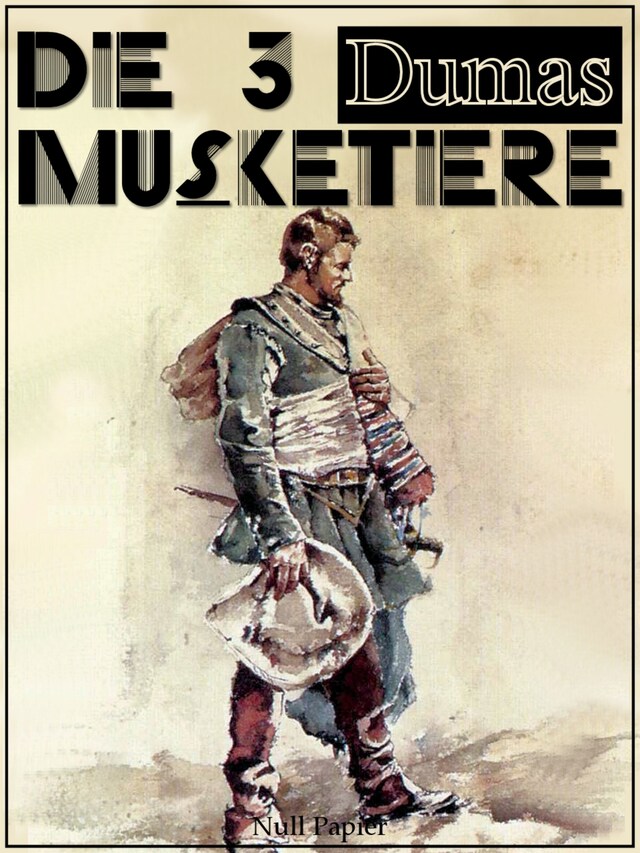 Book cover for Die drei Musketiere