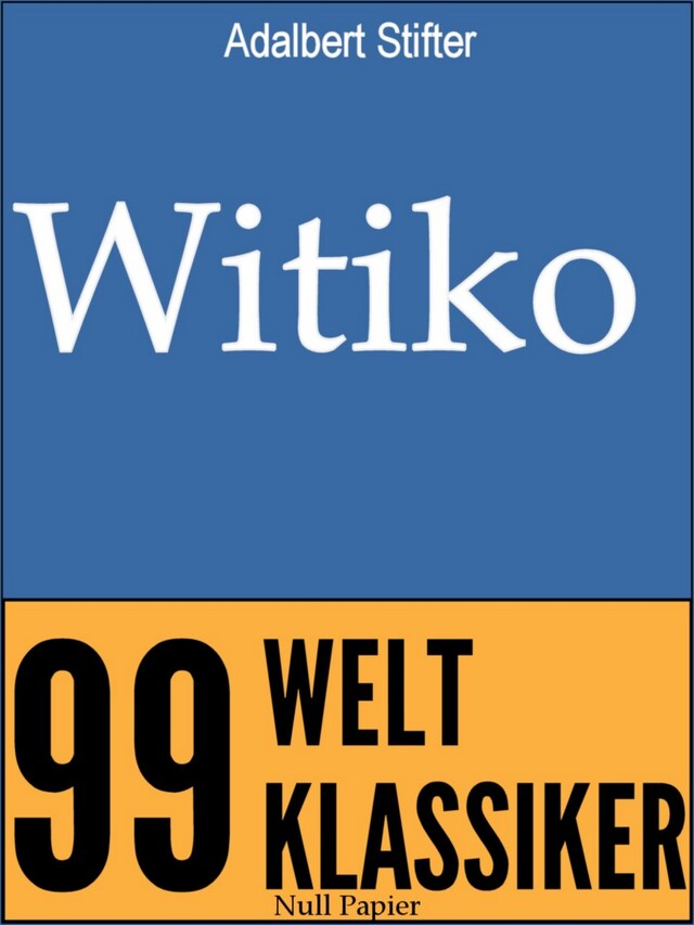Buchcover für Witiko