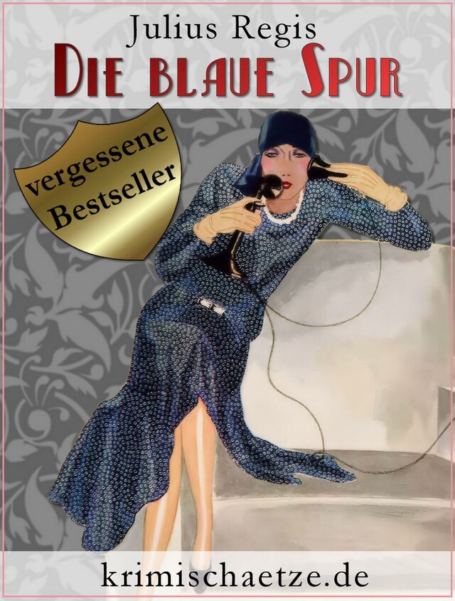 Book cover for Die blaue Spur