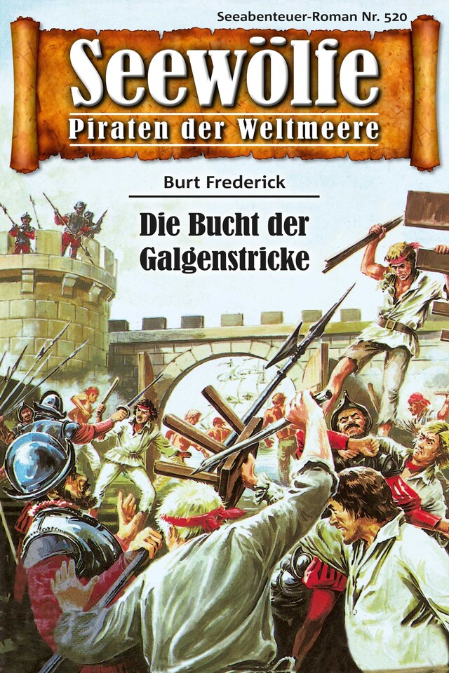 Buchcover für Seewölfe - Piraten der Weltmeere 520