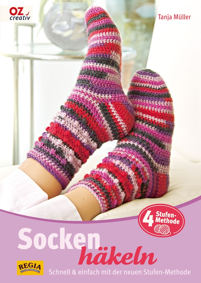 Buchcover für Socken häkeln