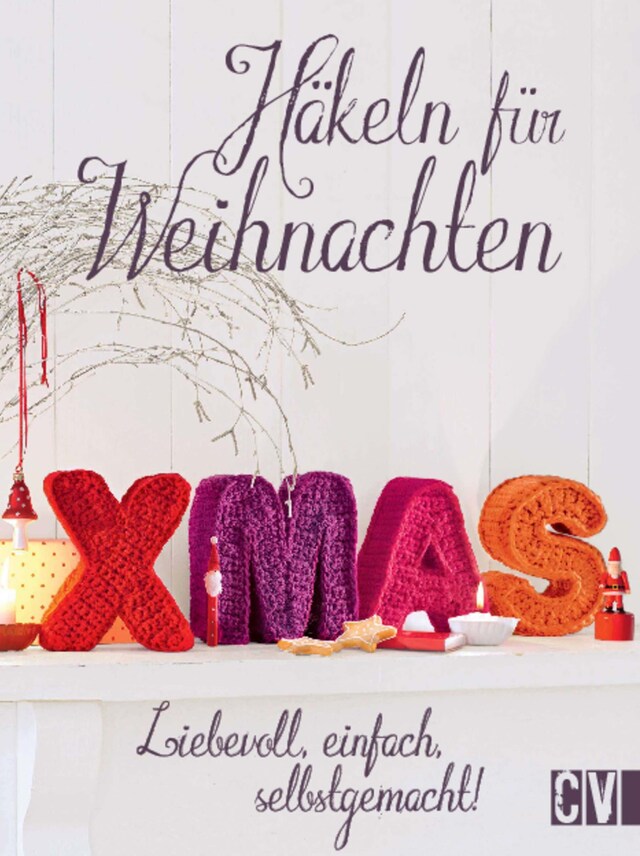 Buchcover für Häkeln für Weihnachten