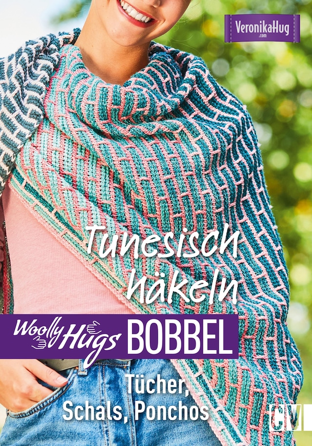 Book cover for Woolly Hugs Bobbel Tunesisch häkeln