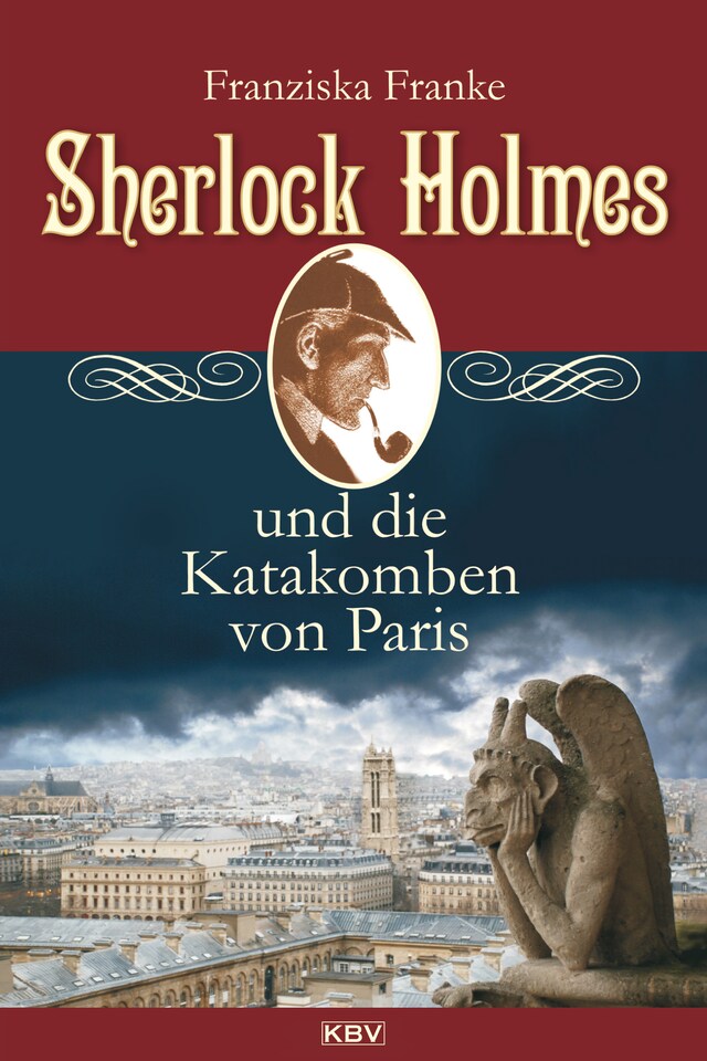 Kirjankansi teokselle Sherlock Holmes und die Katakomben von Paris