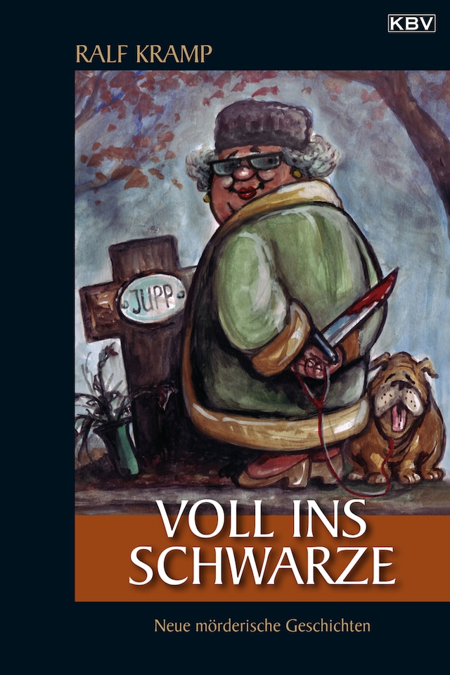 Book cover for Voll ins Schwarze