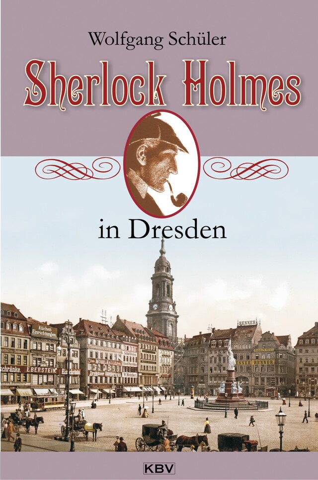Book cover for Sherlock Holmes in Dresden