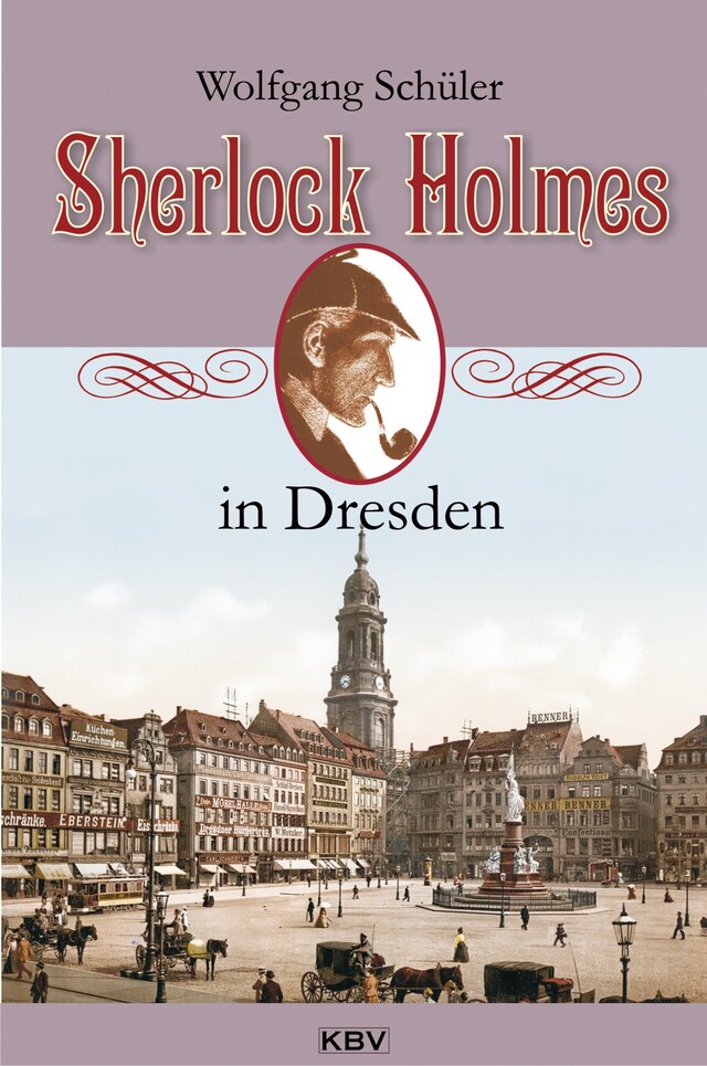 Buchcover für Sherlock Holmes in Dresden