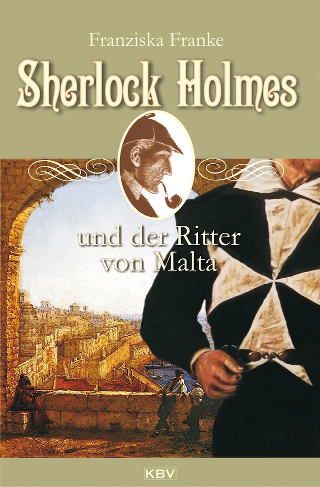 Book cover for Sherlock Holmes und der Ritter von Malta