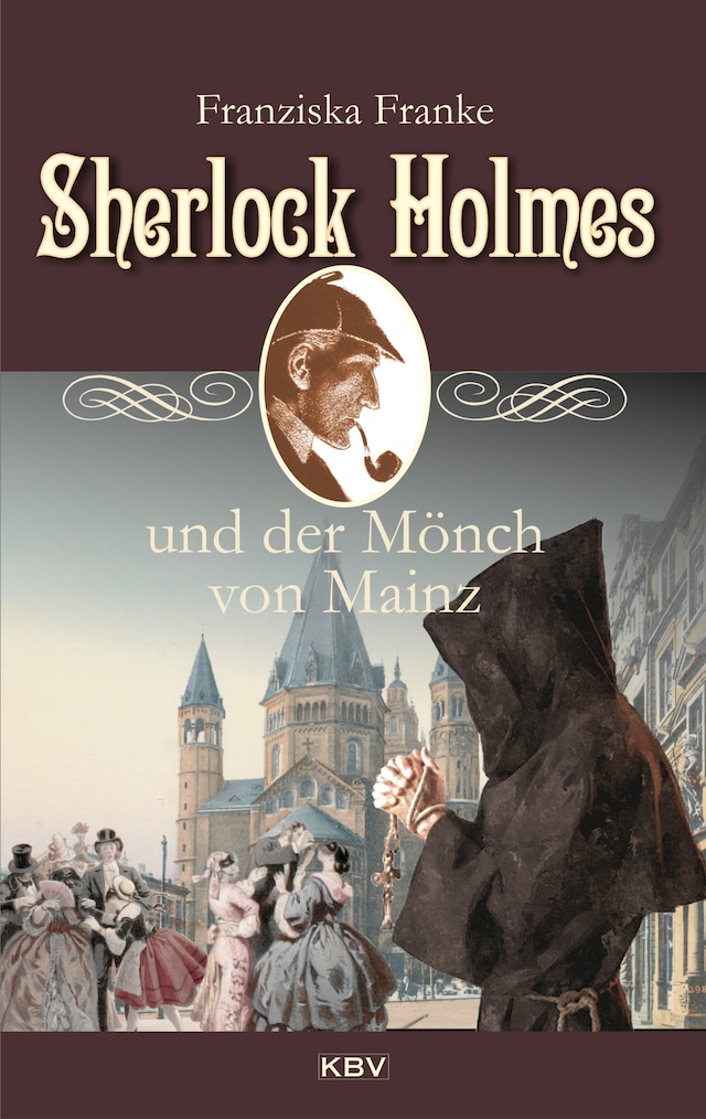 Couverture de livre pour Sherlock Holmes und der Mönch von Mainz