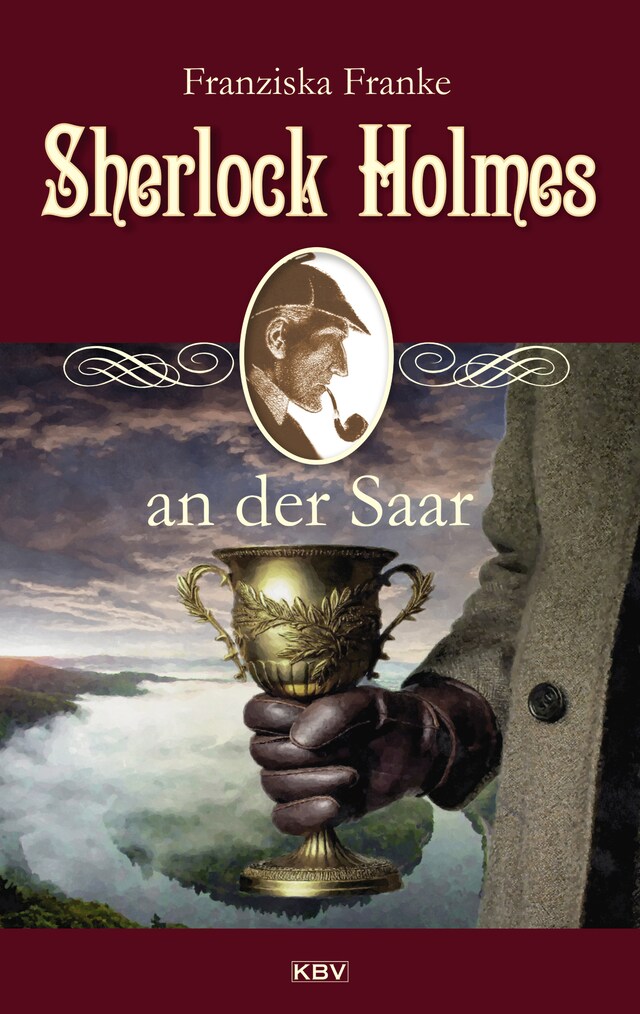 Buchcover für Sherlock Holmes an der Saar