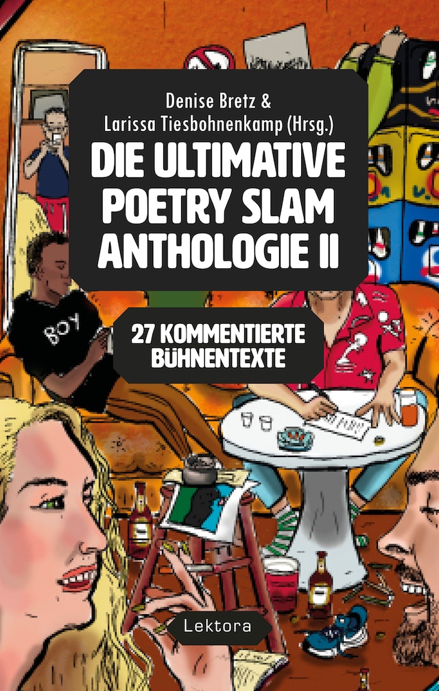 Book cover for Die ultimative Poetry-Slam-Anthologie II