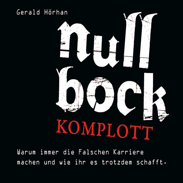 Buchcover für Null Bock Komplott