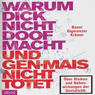 Warum dick nicht doof macht und Genmais nicht tötet als Hörbuch
