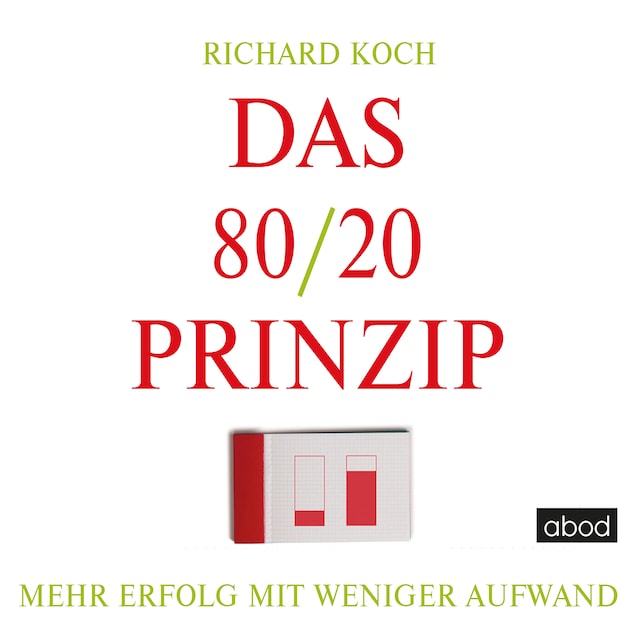 Buchcover für Das 80/20-Prinzip