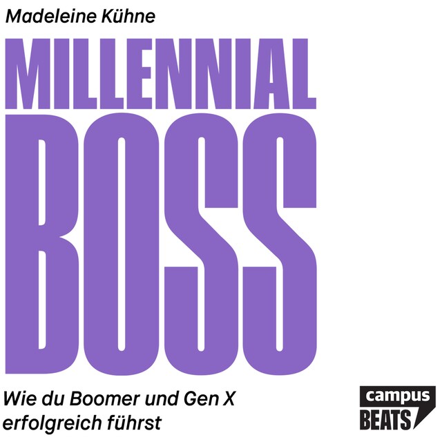 Buchcover für Millennial-Boss