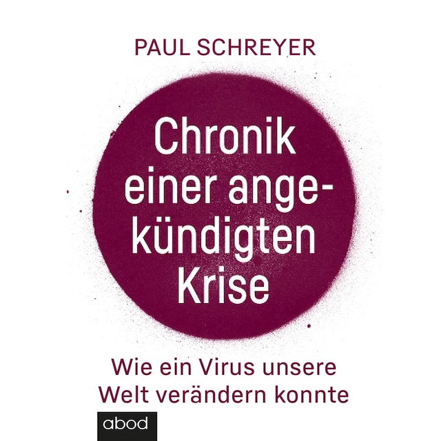 Buchcover für Chronik einer angekündigten Krise