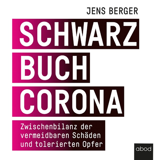 Buchcover für Schwarzbuch Corona