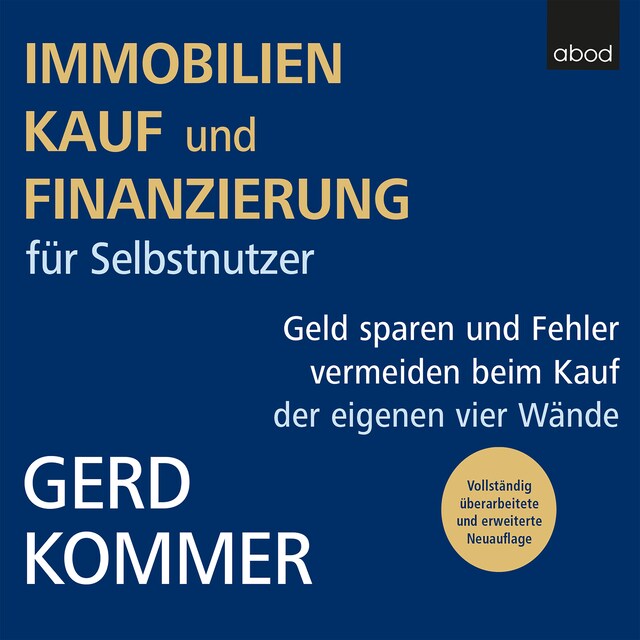 Buchcover für Immobilienkauf und -finanzierung für Selbstnutzer