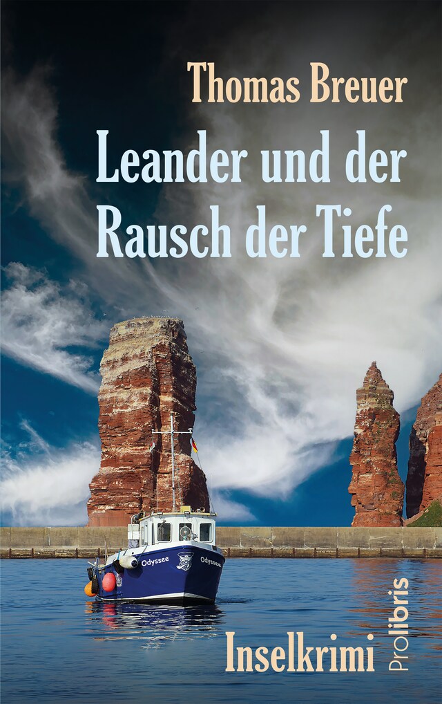 Kirjankansi teokselle Leander und der Rausch der Tiefe