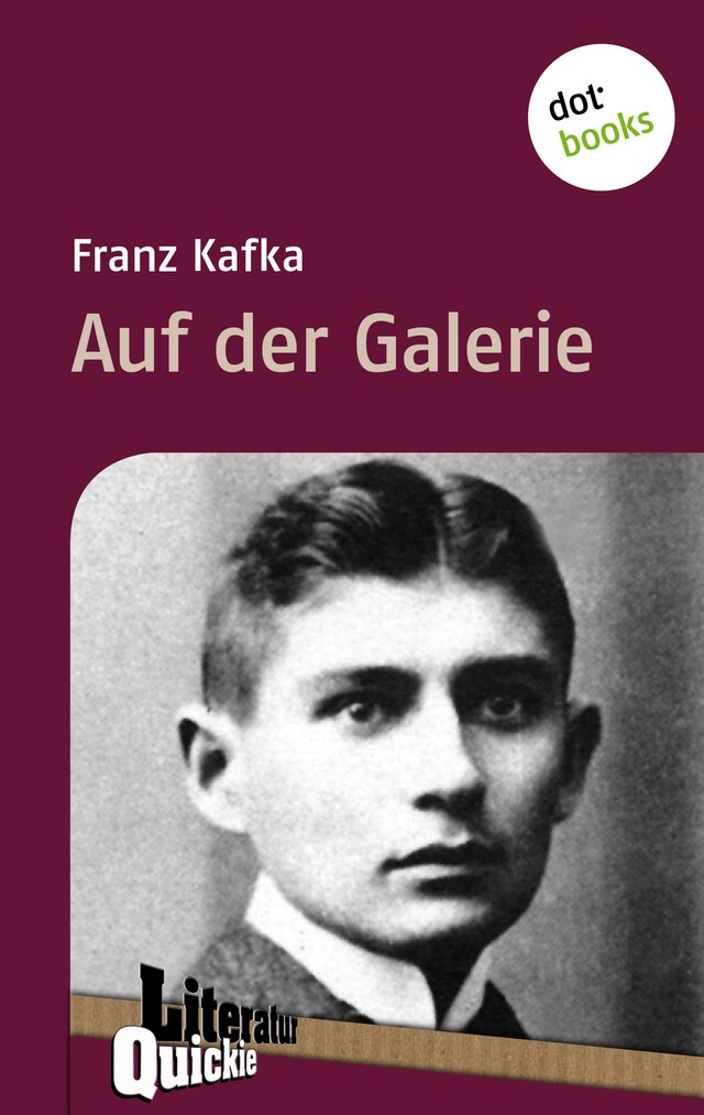 Book cover for Auf der Galerie - Literatur-Quickie