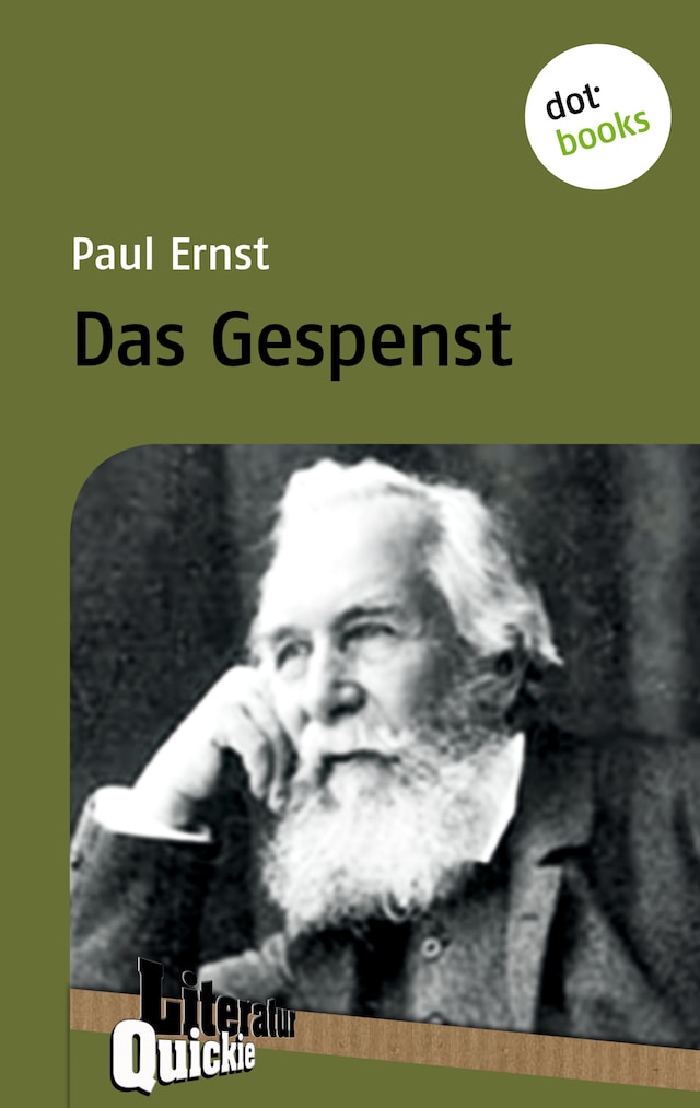 Book cover for Das Gespenst - Literatur-Quickie